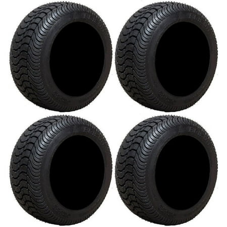 Full set of Arisun Cruze AT21 205x30-14 (4ply) Golf Cart Tires (4)