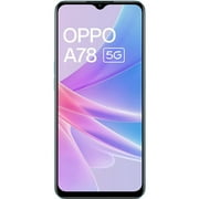 OPPO A78 DUAL SIM 128GB ROM + 4GB RAM (GSM ONLY | NO CDMA) Factory Unlocked 5G Smartphone (Glowing Blue) - International Version