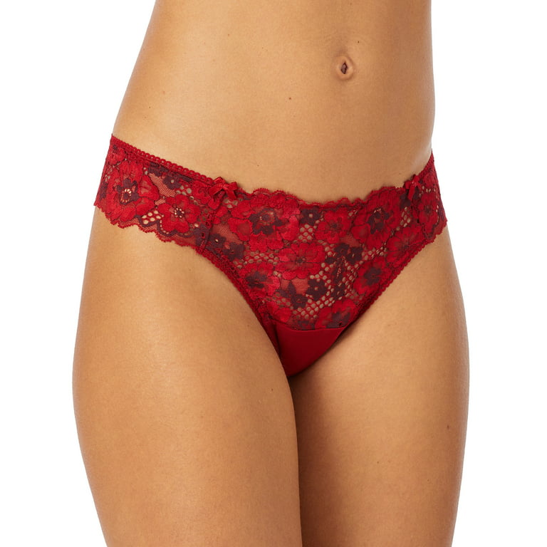 Adored by Adore Me Women's Chelsey Payal Thong Underwear, 2-Pack 
