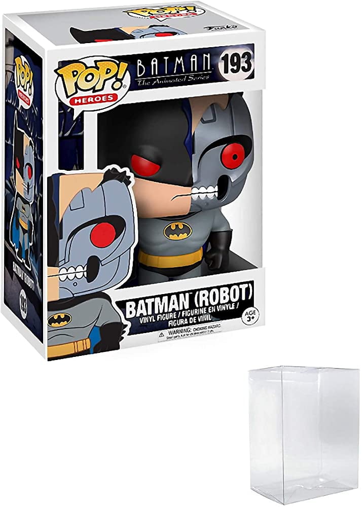 #193 Batman Inc POP Protector - DC Batman Animated Series Funko POP Robot 