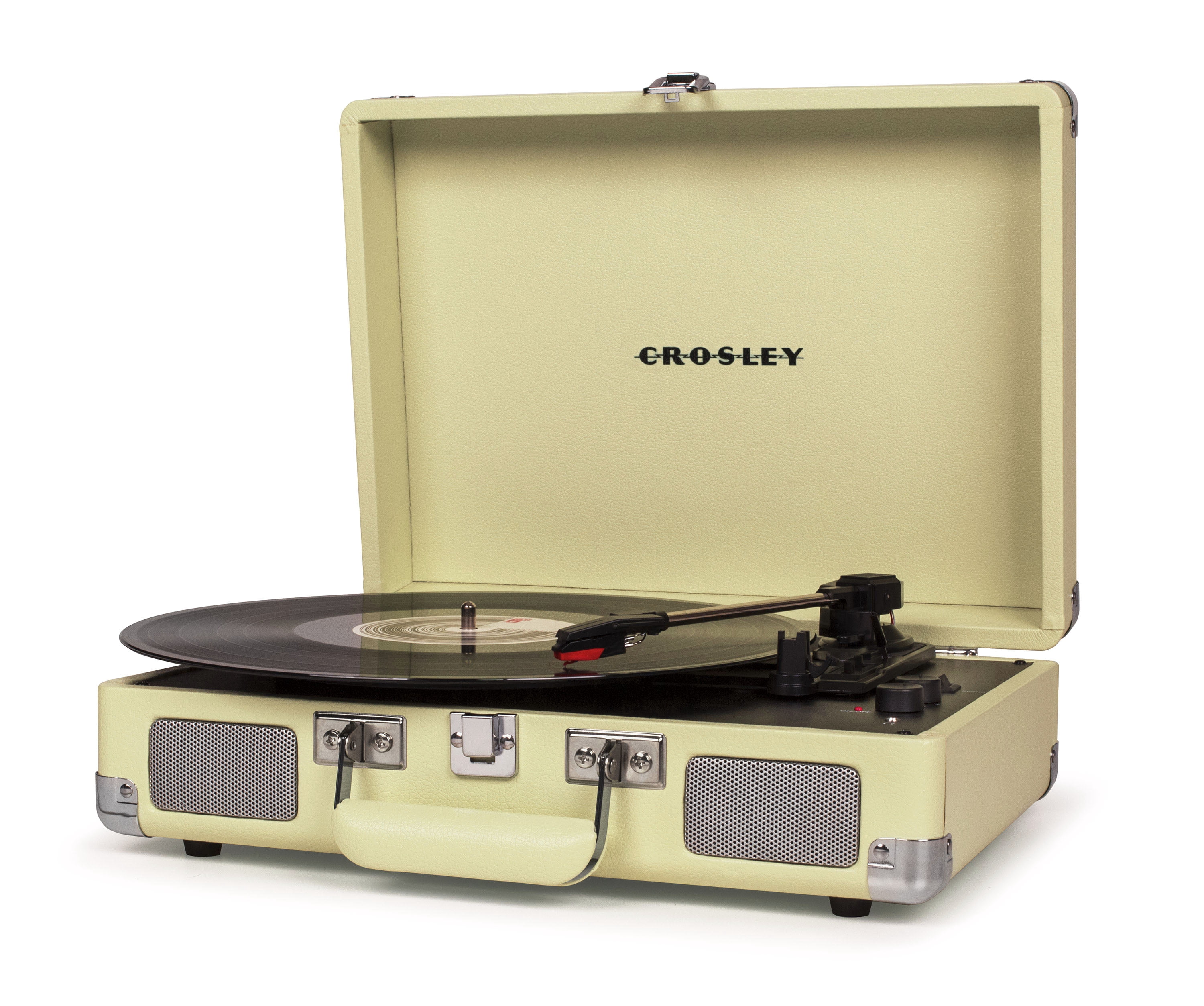 Crosley Cruiser Deluxe Vinyl Record Player - Portable Audio Turntable