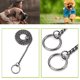 thumbnail image 3 of Collar de cadena para perros, correa de cadena en forma de P, eslabones metálicos, collar de entrenamiento para perros de razas medianas y grandes, incluyendo Pit Bulls., 3 of 8