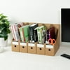 Zyooh Houseware Magazine File Holder Organizer Box (Pack of 5)