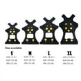 thumbnail image 3 of Crampons Ice Traction Cleats - Grips Quickly and Easily Over Footwear for Snow and Ice - Portable -Sizes: S/M/L/XL, 3 of 9