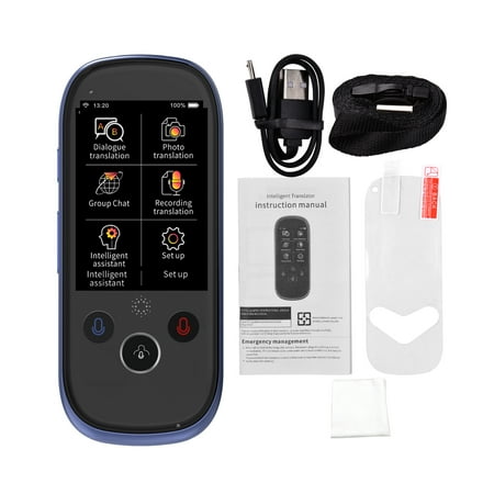 boeleo K1 Pro Smart Voice Translator Device with 2.4 Inch ...