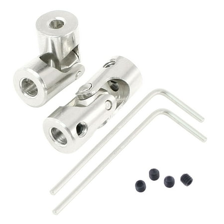 - Unique Bargains Silver Tone 3mm to 4mm Dia Socket Universal Coupling Joint Replacement 2 Set