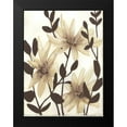 thumbnail image 2 of Meagher, Megan 12x14 Black Modern Framed Museum Art Print Titled - Blossoming Silhouette II, 2 of 5