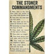 Jigsaw Puzzles 500 Pieces Weed The Stoner Commandments Jigsaw Puzzles Intellective Educational Toy DIY Home Decoration