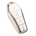 thumbnail image 3 of Auto Key Fob Cover Protector Car Key Case Shell for Atto 3 Replacement High Quality. White, 3 of 8