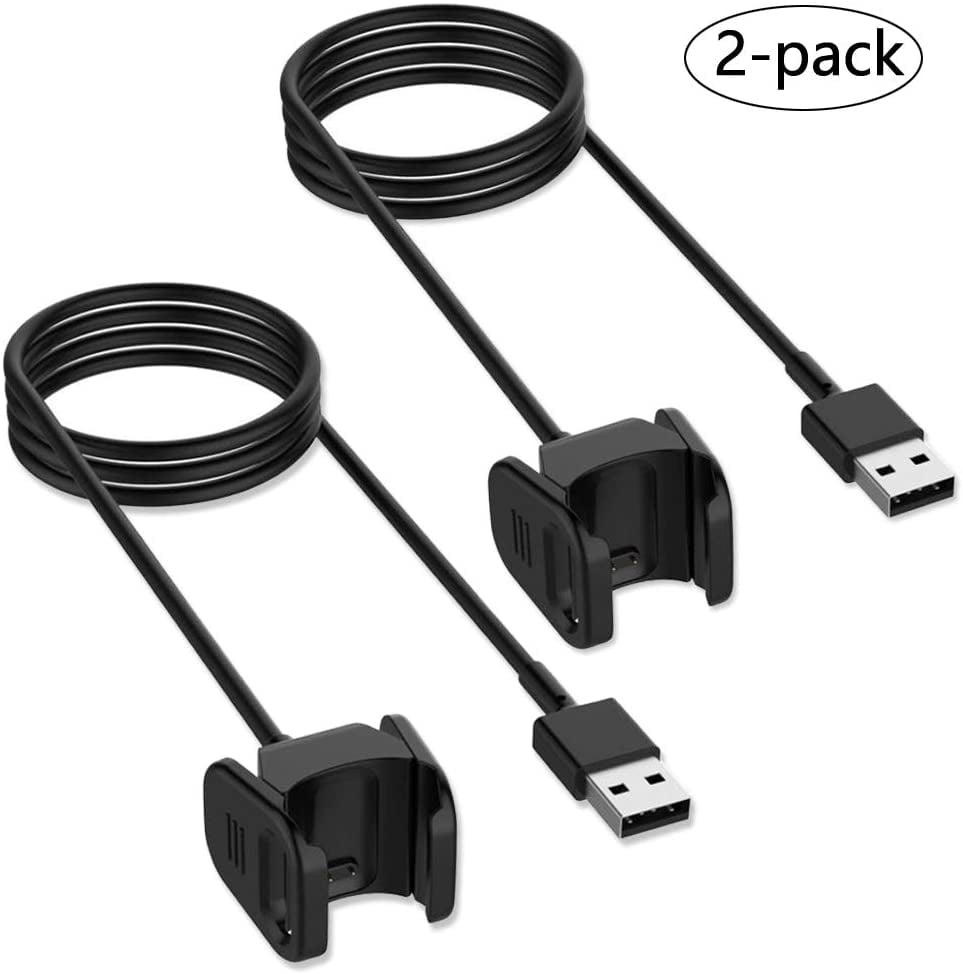 Replacement USB Spare Charger Charging Cable for Fitbit Charge 3 Fitness Tracker