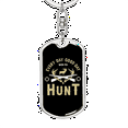 thumbnail image 5 of Everyday Hunter'S Keychain Stainless Steel or 18k Gold Dog Tag Keyring, 5 of 10