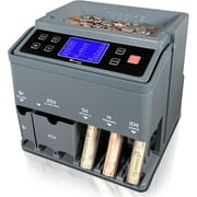 Cassida C300 Coin Counter/Sorter with a 300 Coins Per Minute Speed | Printing Compatible | Quickload Technology