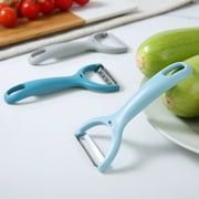 Mainstays 3-Piece Peeler Set with Serrated, Straight, and Julienne Blades, Assorted Colors