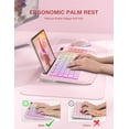 thumbnail image 2 of Combo de teclado y ratón inalámbricos SABLUTE KL3 PRO Rosa, 2 of 9