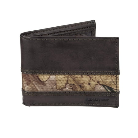 RealTree Extra Capacity Slimfold Camouflage Wallet for Men with Gift (Best Mens Wallet For Lots Of Cash)