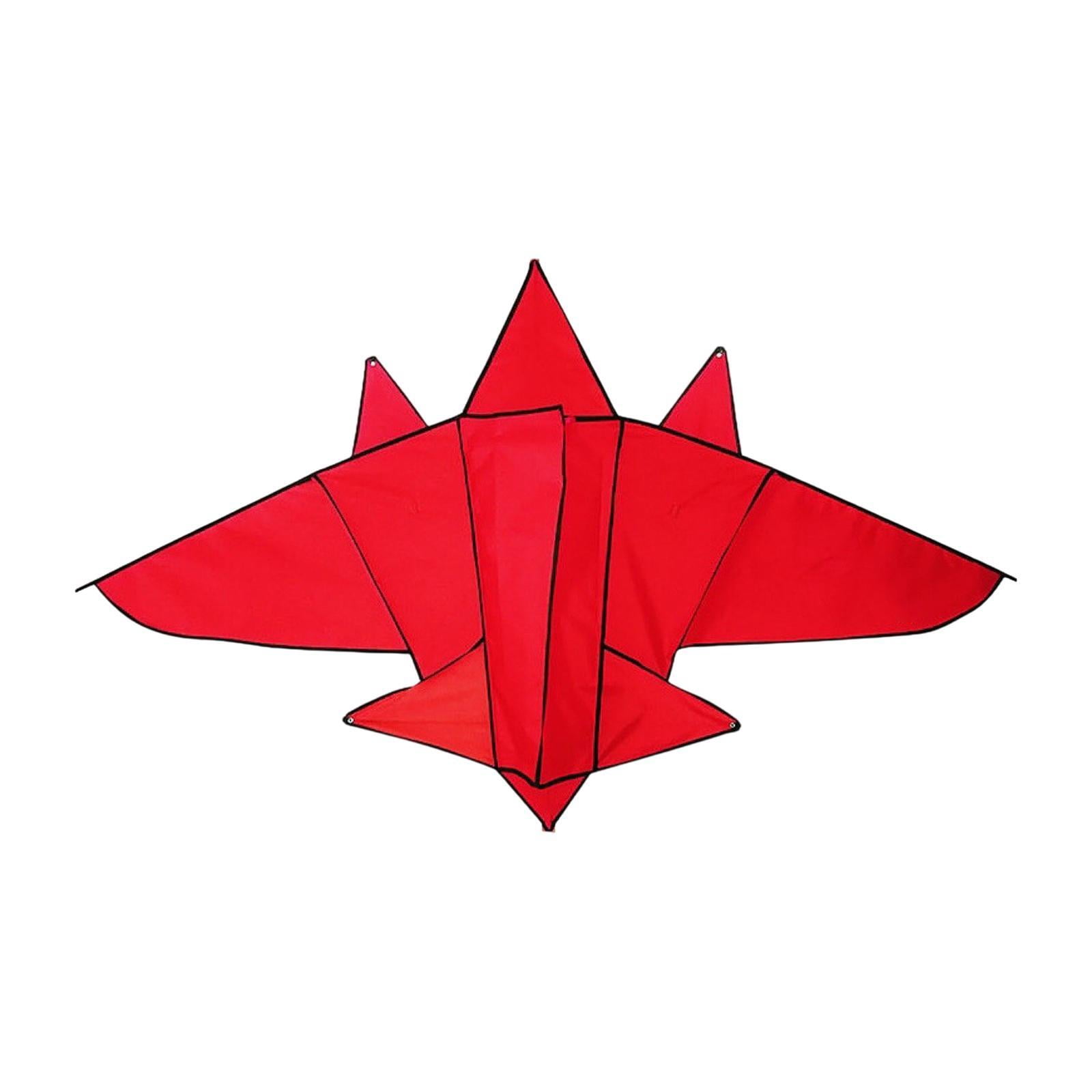 Baoblaze Giant Airplane Shaped Kite Lifelike Sports Toys for Outdoor Games Boys Girls Small