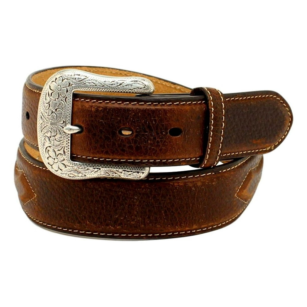 Ariat - Ariat Western Belt Mens Leather Concho Arrow Brown Rowdy ...