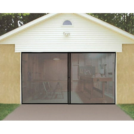 Roll Up Bug Screen Door for Single or One Car Garage - Walmart.com