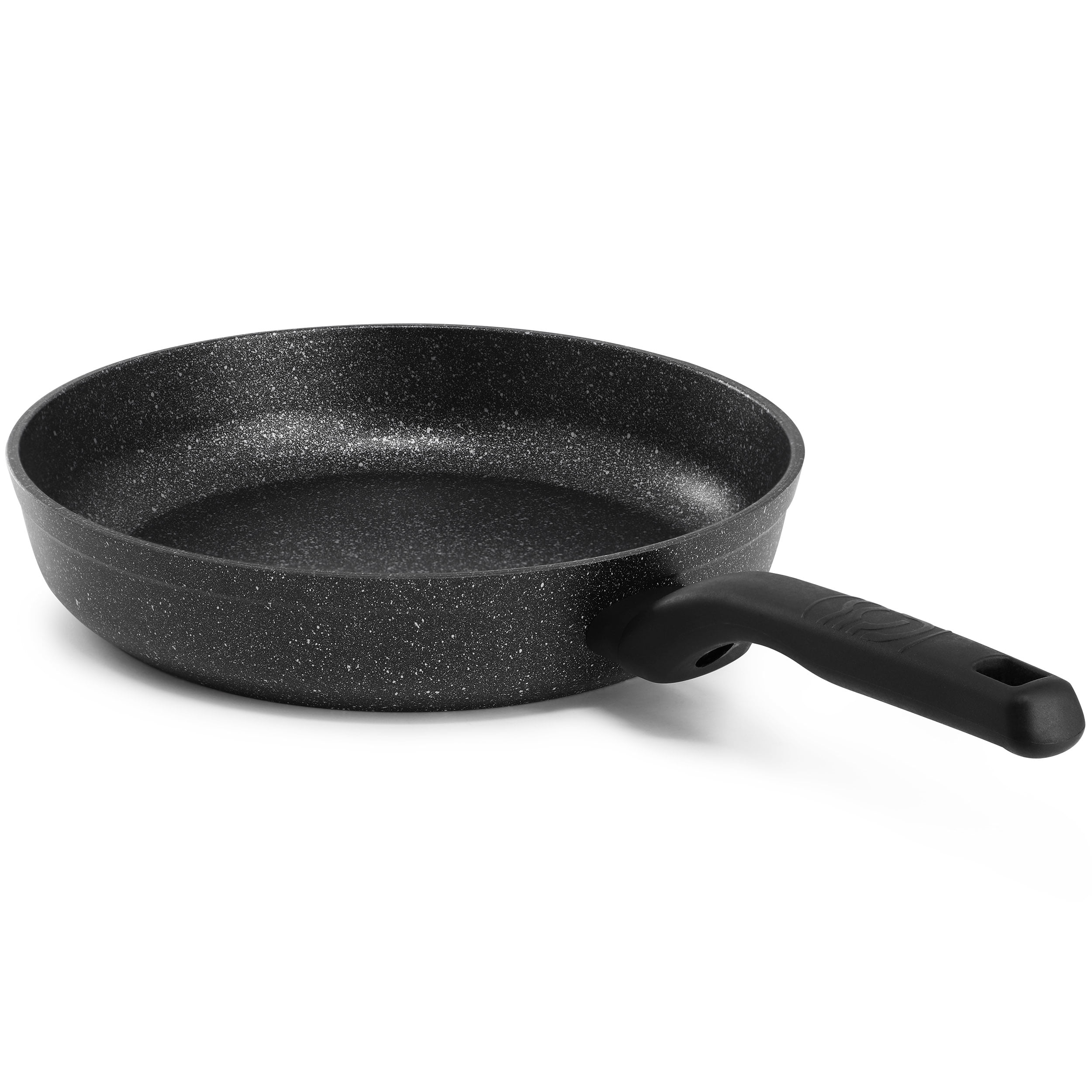 Korkmaz Ornella Nonstick 10 Inch Aluminum Frying Pan in Granite Black
