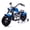 Blue, variant on MUKIDY 24V Electric Motorcycle for Kids, 250W Ride on Motorcycle with Twist Grip Throttle, Key Start, Music, Speed up to 12.4 mph, Age 8+, Blue