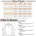 thumbnail image 3 of Blue Womens Tops There's A Little Witch In All Of Us. Women's Monogram Print Halloween Witch Crew Neck Hoodless Hoodie Fall Sweaters for Women 2024, 3 of 4