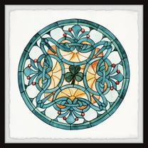 Parvez Taj Center Clover Leaf Framed Wall Art