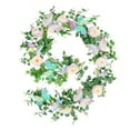 thumbnail image 1 of fheaev Simulated Vines Multicolor Butterflies Leaf Vines Home Decoration Spring Butterflies Vines 70.8in, 1 of 6