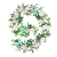 thumbnail image 1 of Guirnalda artificial de mariposas y hojas para decoración de paredes y puertas del hogar, 180 cm (70,8 pulgadas), guirnalda colgante de follaje artificial para envolver escaleras, mesas y, 1 of 6