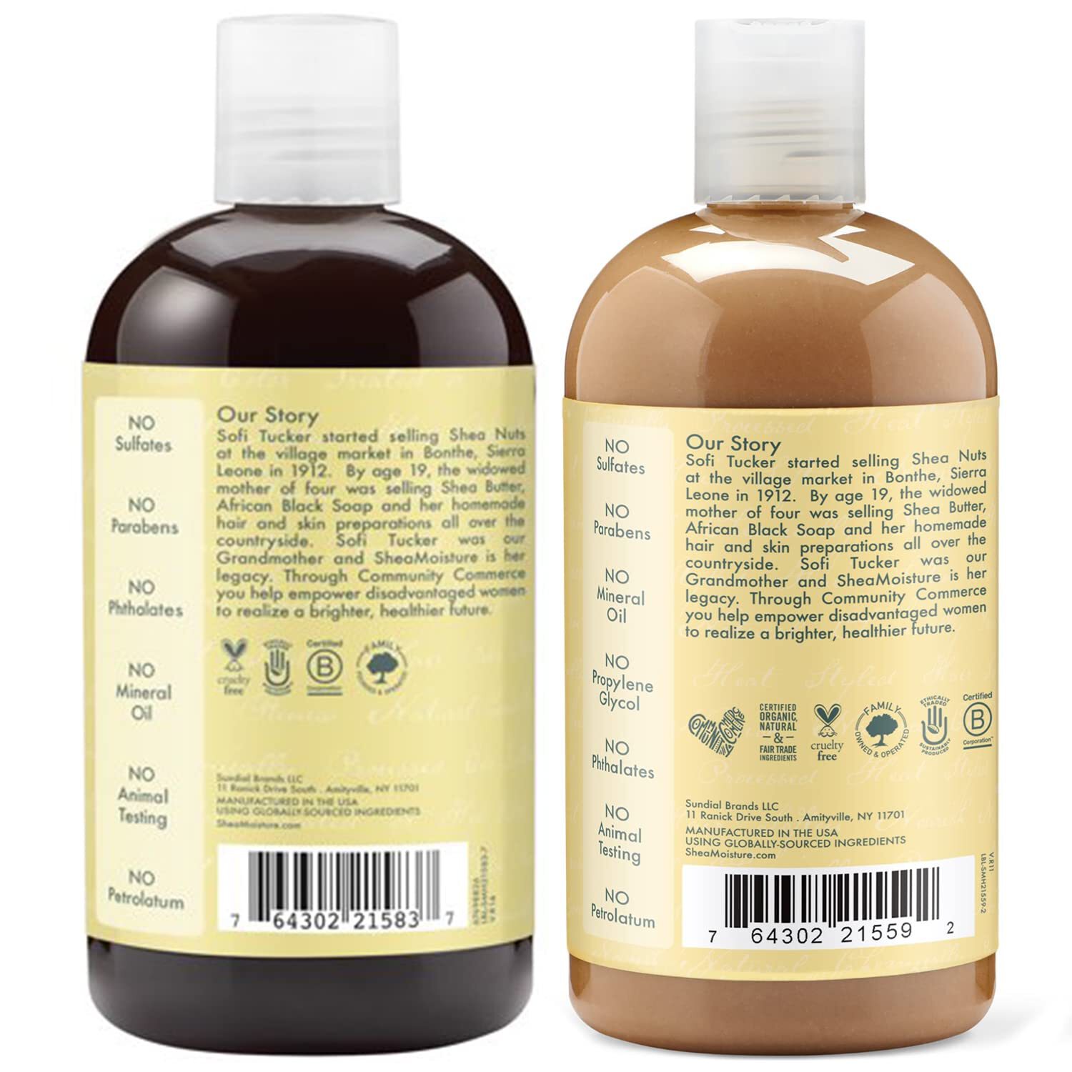 Shea Moisture Strengthen Jamaican Black Castor Oil Set Shampoo ...