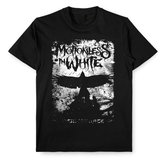 New Rare Motionless in-white shirt Gift For Fans Men Women S-4XL