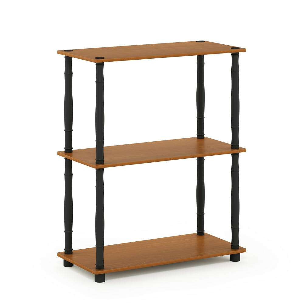 Furinno TurnNTube 3Tier Compact Multipurpose Shelf Display Rack with