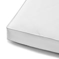 thumbnail image 6 of Peace Nest 3 Pieces 3" Guesseted Goose Down and Feather Pillows for Side Sleeper, White, Standard/Queen Size, 18x26", 6 of 6