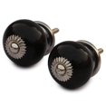 thumbnail image 1 of Handmade Black Cabinet Door Knobs - Set of 2, 1 of 1