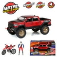 thumbnail image 6 of Adventure Force Free Wheeling Metal Vehicle Playset RAM Red Truck, Bike Child 3 and up, 6 of 14