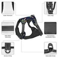 thumbnail image 6 of Gaeub Astronaut Dinosaur and Space Gaeub Astronaut Dinosaur and Space No Pull Dog Harness, Secure and Adjustable Pet Vest for Outdoor Activities - Large, 6 of 9