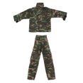 thumbnail image 3 of Conjunto de Ropa a 1/6 Yotijar Uniformes Camuflaje de Colección Acción Masculinas Figura de acción traje de camuflaje, 3 of 9