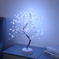 thumbnail image 3 of Luz de árbol de bonsái de mesa de 20 pulgadas, lámpara de alambre de cobre de 108 LED (blanco), 3 of 8