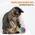 thumbnail image 5 of Btafrte Molar Brillante Mascota Intermitente Elástica Al Color (Prickly), 5 of 5