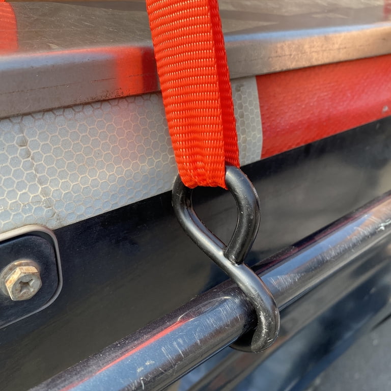 Hyper Tough 1in x 10ft S-Hook Cam Buckle Straps, 2-Pack photo 6