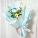 thumbnail image 4 of Bouquet de flores tejida a mano, rose, regalo de madre, día de la madre, transparente, fieltro, decoración de hogar, ideal para oficina, tejido de lana, dise?o floral, para hogar, fieltro, 4 of 8
