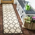 thumbnail image 2 of SAFAVIEH Beach House Nick Indoor/Outdoor Area Rug Cream/Brown, 5'3" x 7'6", 2 of 9