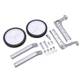 thumbnail image 4 of Roues Auxiliaires de Vélo, Roues Stabilisatrices Réglables et Stables avec Supports pour Enfants Gris, 4 of 8