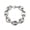 silver ,gold, variant on Stainless Steel Magnetic Bracelet Magnet Fashion Anti Static Bangle Rust-proof High Polished Rhinestone Wrist Chain Outdoor
