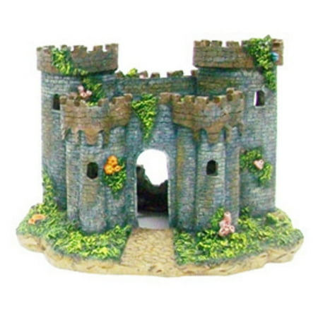Penn Plax Medieval Castle of France Aquarium Ornament - Medium
