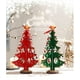 thumbnail image 4 of Mini árbol de navidad de madera con percha para decoración de árbol de navidad de madera decoración de escritorio mini adornos diy 3d árbol de navidad mini adornos rojo Fason WLJ-3644, 4 of 5