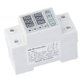 thumbnail image 1 of Protector de corriente AC220V, pantalla LED inteligente, relé Protector de voltaje para el hogar, protección contra sobrevoltaje y bajo voltaje, 63A, 1 of 8