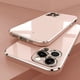thumbnail image 3 of Funda de silicona de color sólido para iPhone 16, 15, 14, 11, 12, 13 Pro Max, Mini Plus, protección de lente galvanizada, funda suave, 3 of 5
