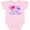 AD-Pink, variant on My Gigi Loves Me Cute Elephants Boys or Girls Baby Bodysuit