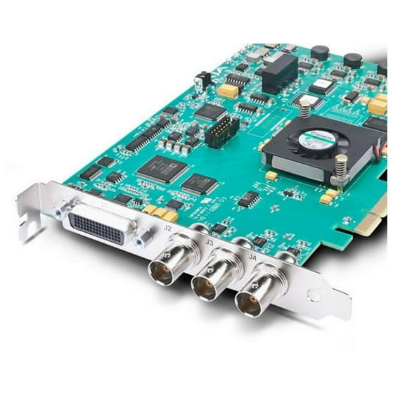 AJA KONA LHe Plus HD/SDI Analog Video Capture & Playback PCIe Card, Bundle with External Breakout Box KL-BOX-LH-RO