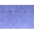 thumbnail image 1 of Ahgly Company Indoor Rectangle Oriental Blue Modern Area Rugs, 7' x 9', 1 of 4